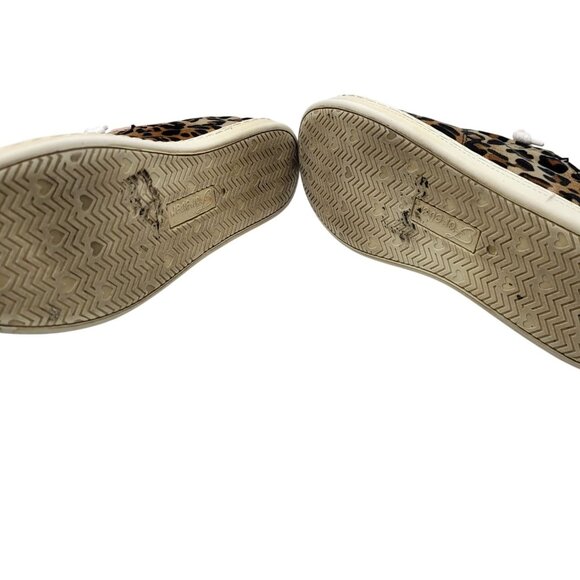 Forever Comfort Womens Leopard Pattern Soft Fabric Loafers - Picture 9 of 9